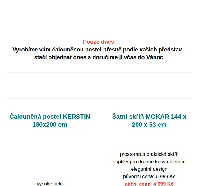 Postel.cz: Čalouněné postele od 10 490 Kč – červen 2026 | Nuslet.cz