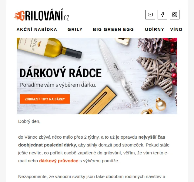 Grilování.cz: Dárkový průvodce s Big Green Egg a grily Weber – červen 2026 | Nuslet.cz