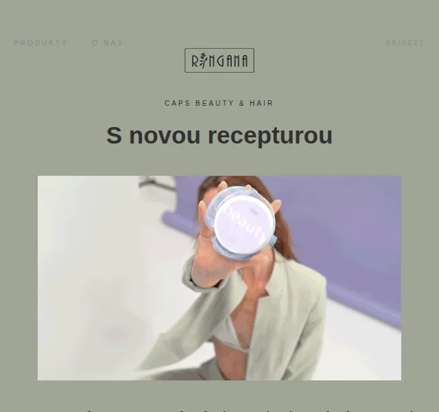 RINGANA: CAPS beauty & hair v novém složení – září 2022 | Nuslet.cz
