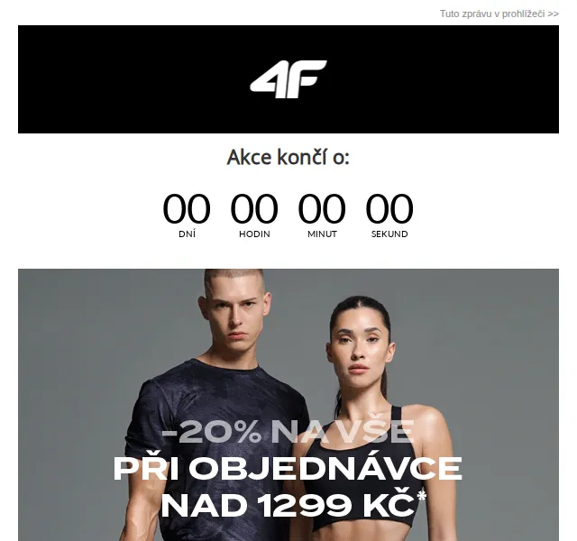 4Fstore: -20% na vše sleva – červenec 2026 | Nuslet.cz