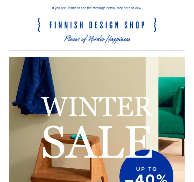 Finnish Design Shop: Extra 10% na Winter Sale – červen 2026 | Nuslet.cz