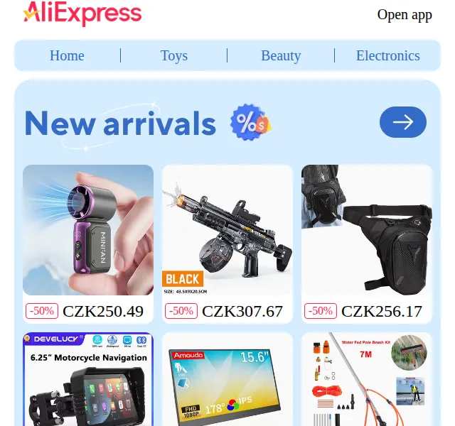 AliExpress: sleva až -94 % – srpen 2026 | Nuslet.cz