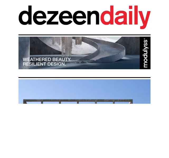 Dezeen Daily: Nová architektura a design – červenec 2026 | Nuslet.cz