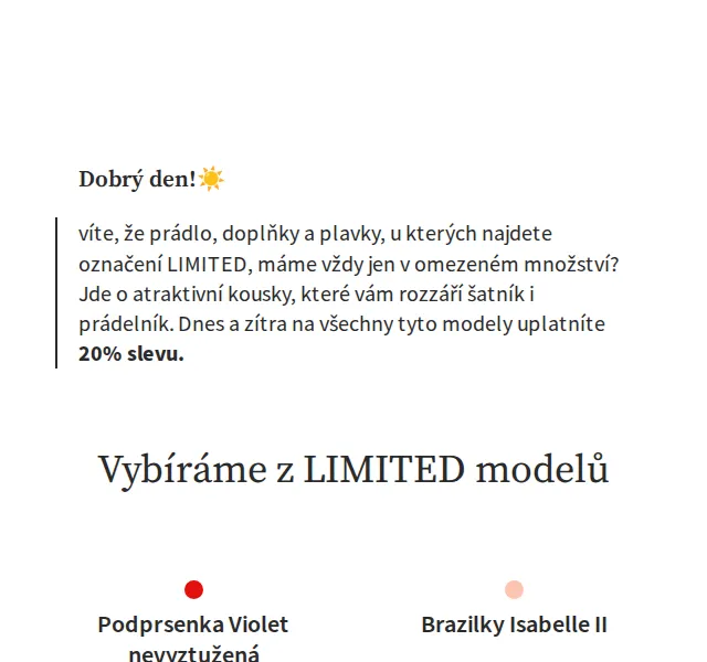 Astratex: 20% sleva na LIMITED modely – Červen 2026 | Nuslet.cz