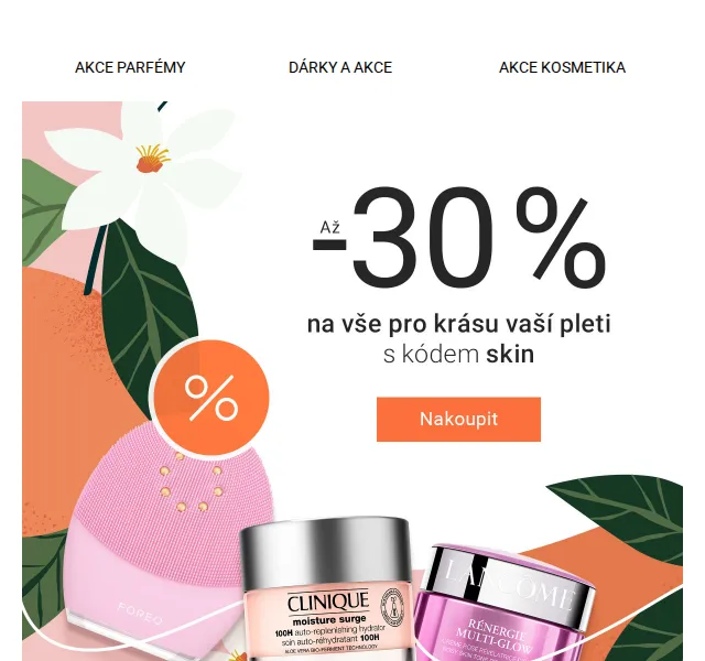 Notino: Až -30 % na péči o pleť – červen 2026 | Nuslet.cz