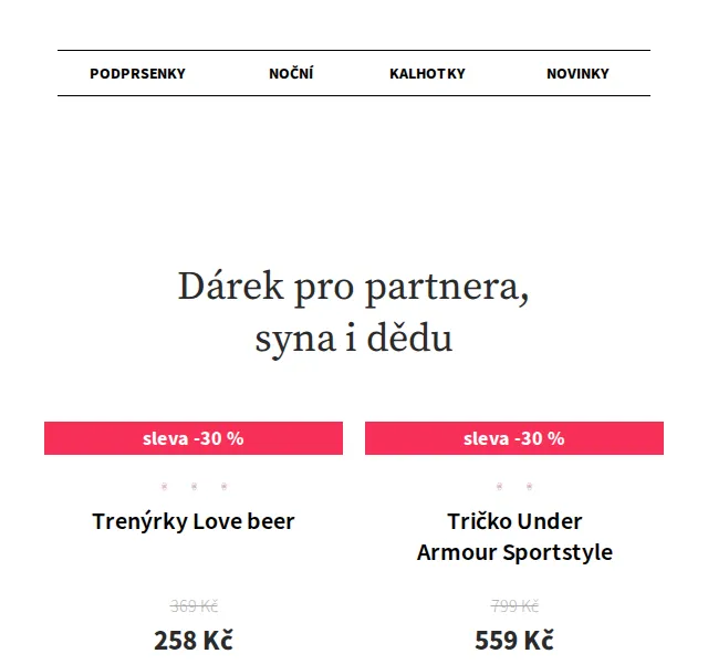 Astratex: 30% sleva na pánskou módu – červen 2026 | Nuslet.cz