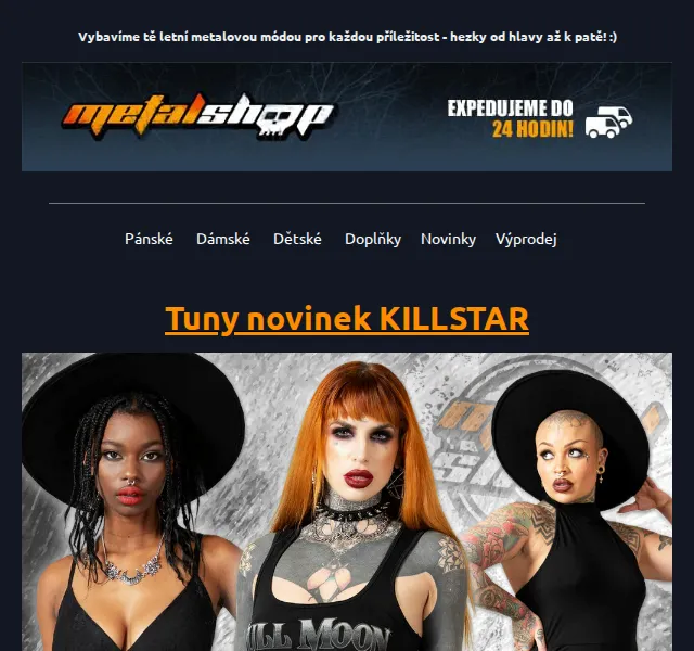 METALSHOP: KILLSTAR a MULISHA novinky – červen 2026 | Nuslet.cz