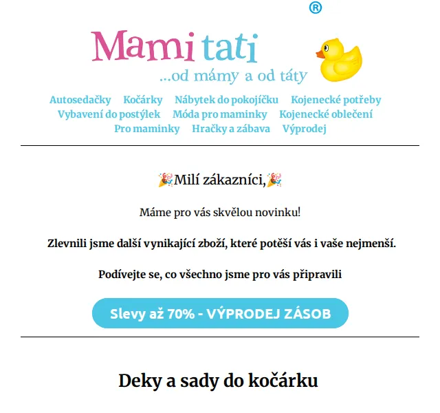 Mamitati.cz: Baby Nellys sady sleva až 70 % – červenec 2026 | Nuslet.cz