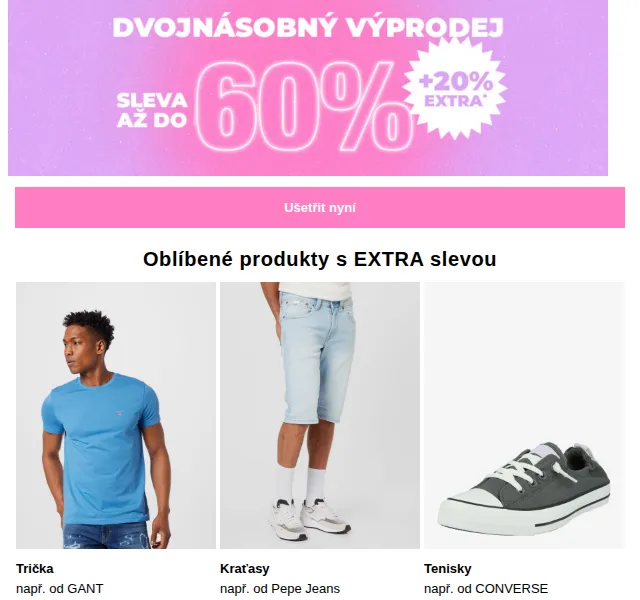 ABOUT YOU: Dvojnásobný výprodej – až -60 % a -20 % EXTRA – červenec 2023 | Nuslet.cz