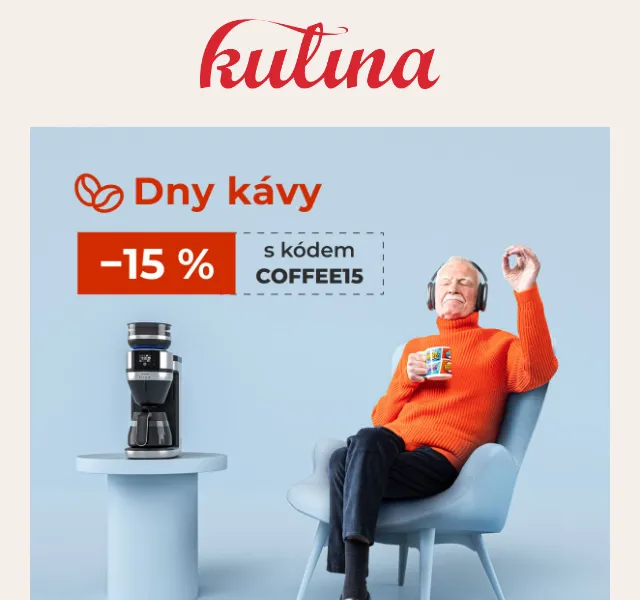 KULINA.cz: Dny kávy 15% sleva na kávovary – červenec 2026 | Nuslet.cz