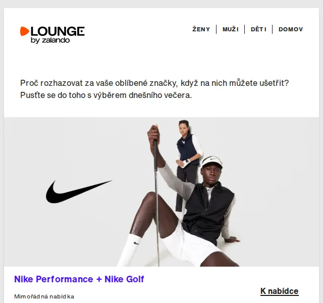 Lounge by Zalando: Napapijri, Vagabond a Nike slevy až 75 % – červen 2026 | Nuslet.cz