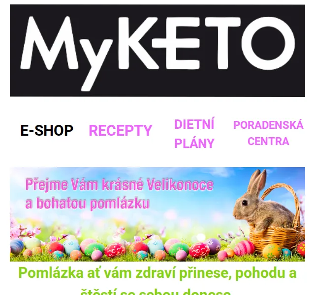 MyKETO: Keto diety až 25 % – červen 2026 | Nuslet.cz