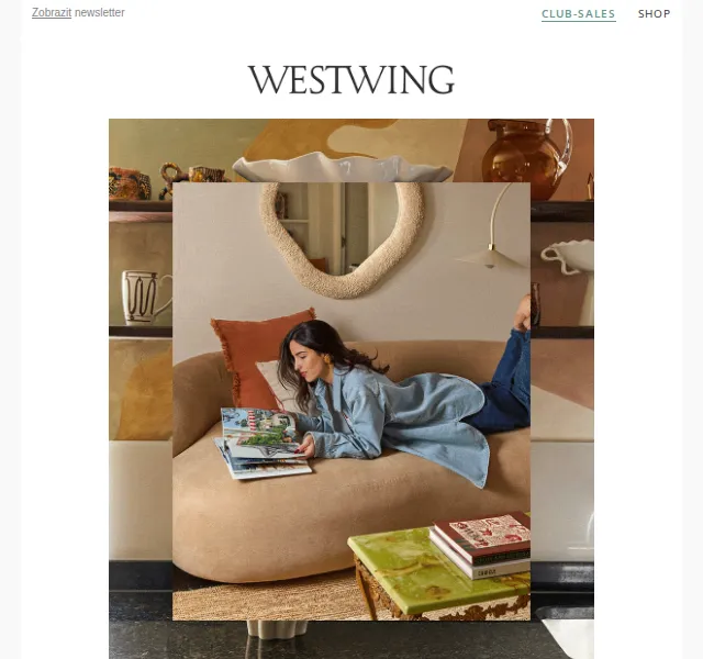 Westwing: Modern Collection do -70 % – červenec 2026 | Nuslet.cz