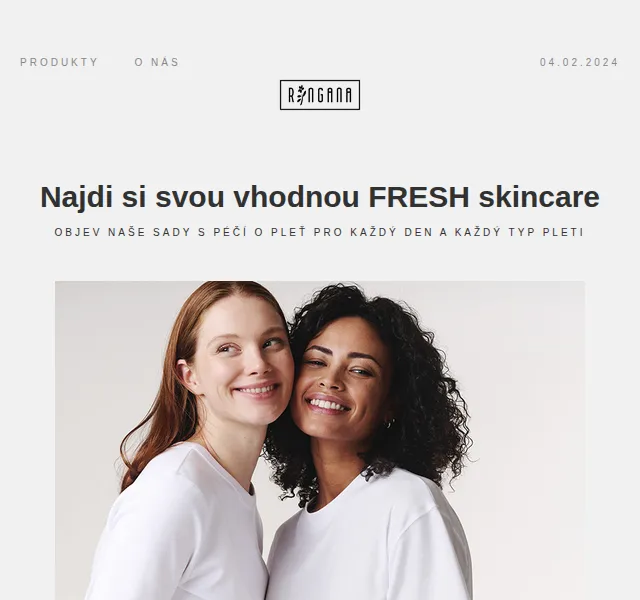 RINGANA: -10 % na FRESH skin care sets – červenec 2026 | Nuslet.cz