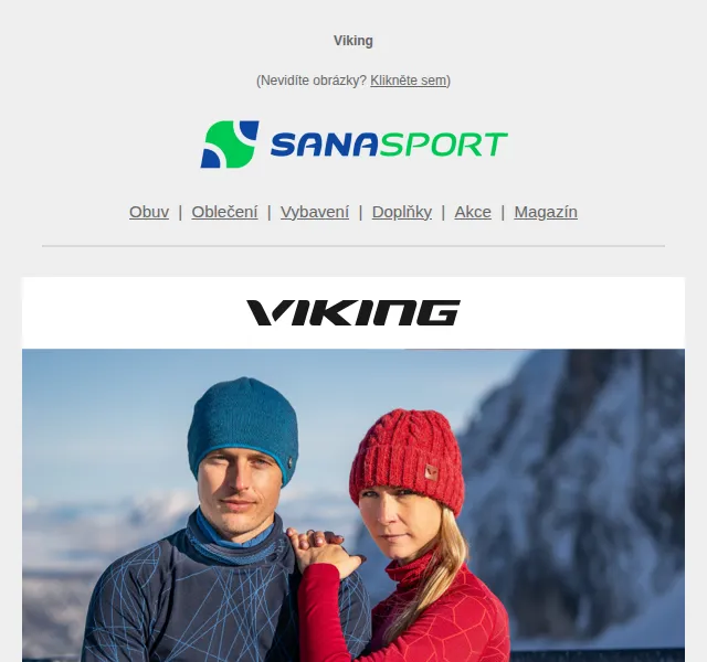 Sanasport: Značka Viking – outdoorové oblečení červen 2026 | Nuslet.cz