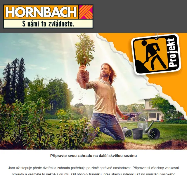 HORNBACH: Pripravte zahradu na sezonu – cerven 2026 | Nuslet.cz