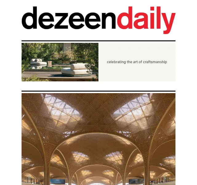 Dezeen Daily: Designové novinky – červenec 2026 | Nuslet.cz