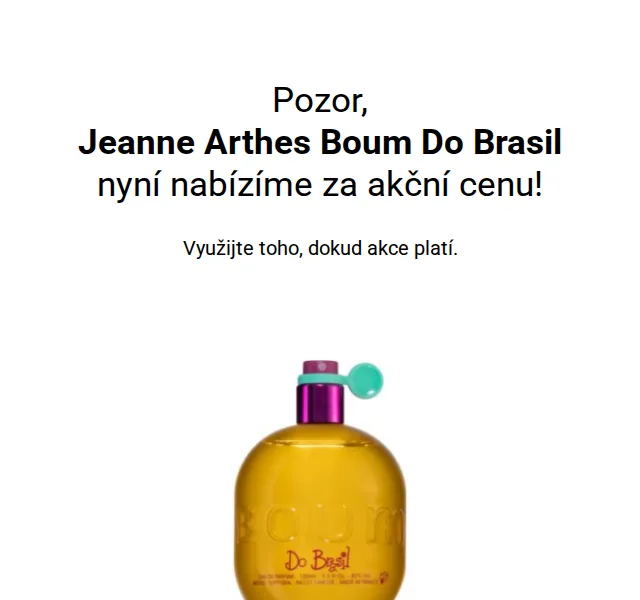 Notino: Jeanne Arthes Boum Do Brasil od 122 Kč – červenec 2026 | Nuslet.cz