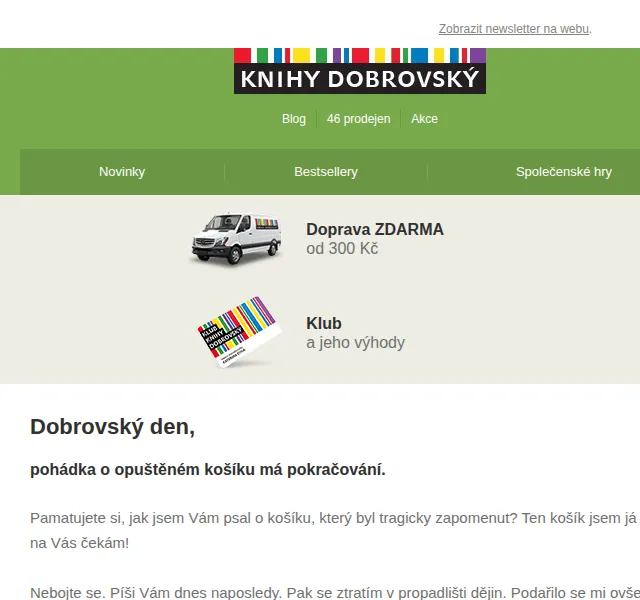 KnihyDobrovsky.cz: 10% sleva na knihy – červenec 2026 | Nuslet.cz