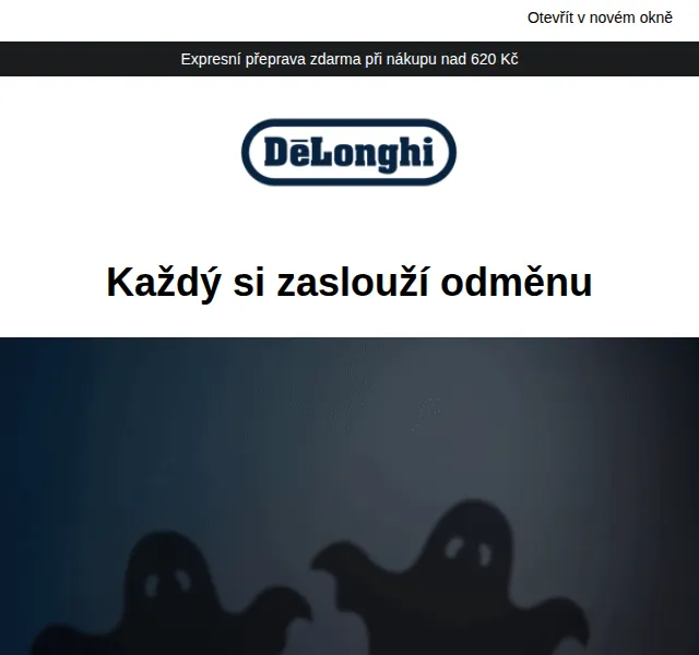 De'Longhi: 15% sleva na kávovary – červen 2026 | Nuslet.cz