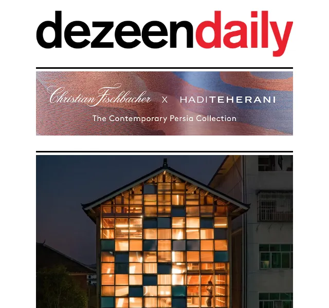 Dezeen Daily: Architektura a design – červenec 2026 | Nuslet.cz