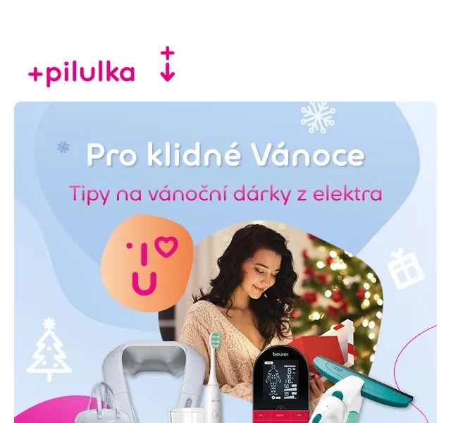 Pilulka.cz: Elektro pod stromeček se slevami až 25 % – červenec 2026 | Nuslet.cz