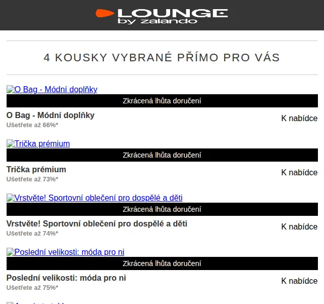 Lounge by Zalando: Letní výprodej až 75 % – červen 2026 | Nuslet.cz