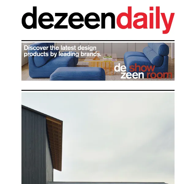 Dezeen Daily: Novinky ze světa architektury a designu – červenec 2026 | Nuslet.cz