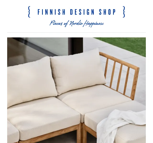 Finnish Design Shop: zahradní nábytek až 40 % – červenec 2026 | Nuslet.cz