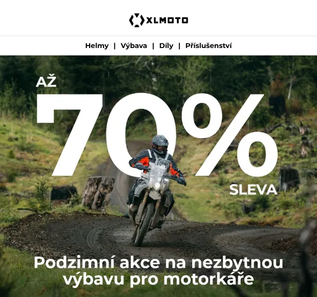 24MX: Podzimní slevy na bundy, kalhoty a rukavice – září 2026