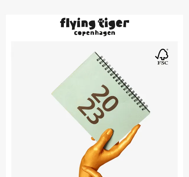 Flying Tiger Copenhagen: přehled kalendářů a diářů – červen 2026 | Nuslet.cz