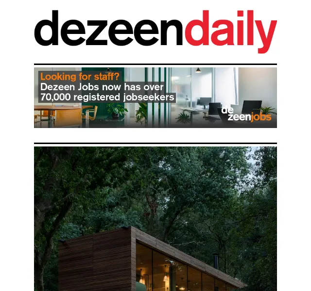 Dezeen Daily: Novinky z architektury a designu – červen 2026 | Nuslet.cz
