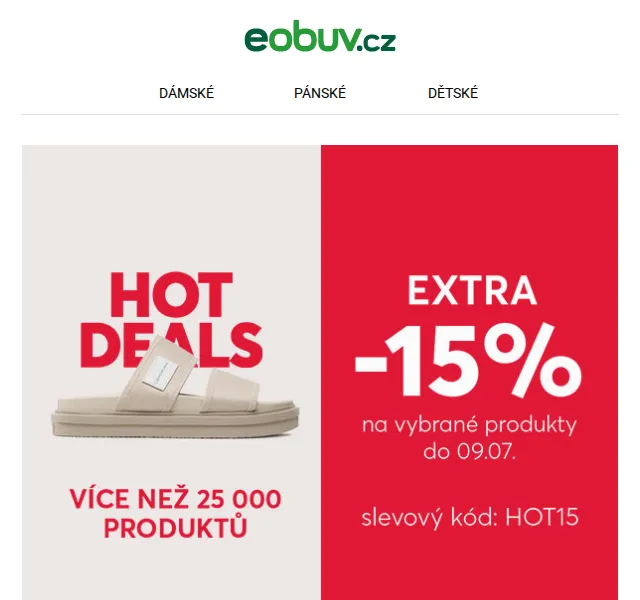 eobuv.cz: extra sleva na boty – červenec 2026 | Nuslet.cz