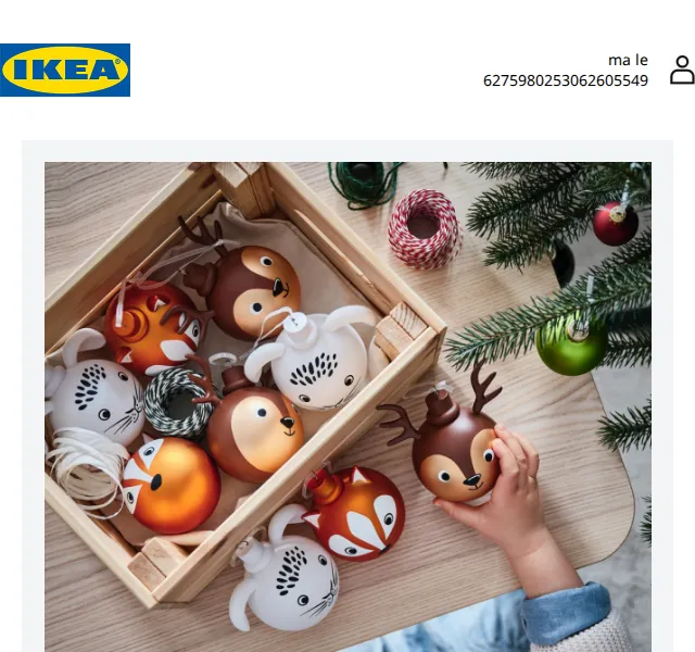 Ikea: Vánoční kolekce VINTERSAGA – červen 2026 | Nuslet.cz