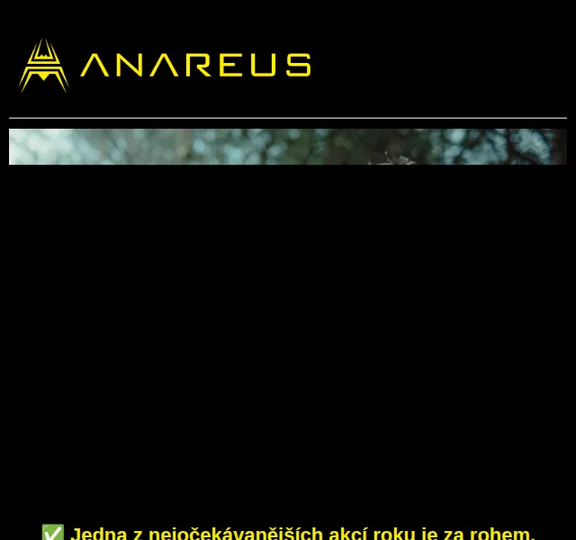ANAREUS: Výbava na EL Protector – červenec 2026 | Nuslet.cz