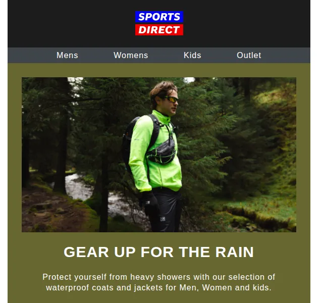 Sportsdirect.com: nepromokavé bundy do 60 % – červen 2026 | Nuslet.cz