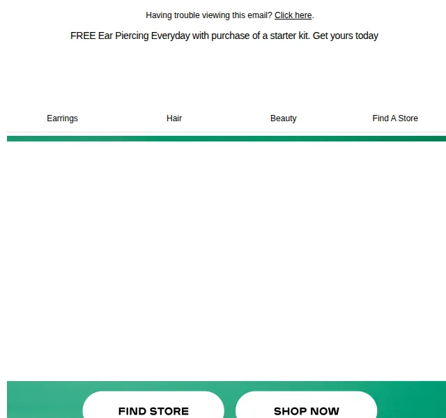 Claire's: Buy 3 get 3 FREE – červenec 2026 | Nuslet.cz
