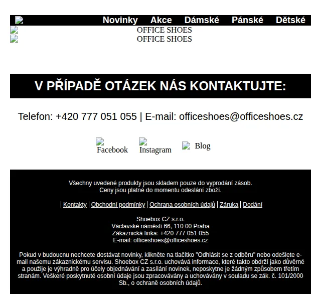 Office Shoes: slevy na boty – červen 2026 | Nuslet.cz