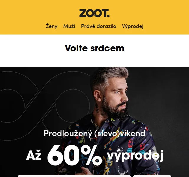 ZOOT: Extra 20% sleva i na výprodeje – červen 2026 | Nuslet.cz