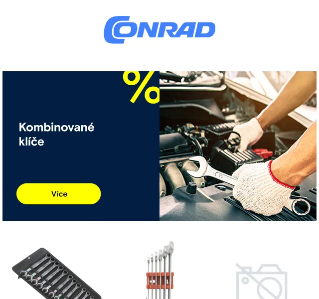 Conrad Electronic: nářadí a sady Wera, Toolcraft – akce – červenec 2026 | Nuslet.cz