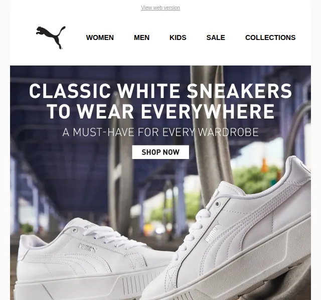 PUMA: nová kolekce bílých sneakers – červen 2026 | Nuslet.cz