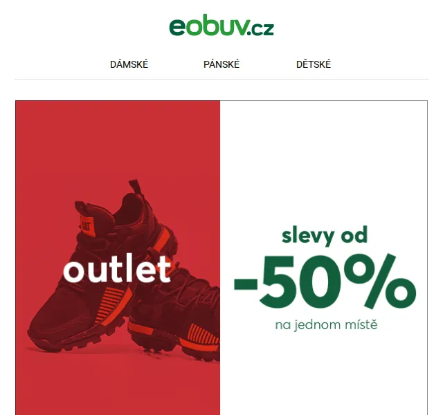 eobuv.cz: TOP značky slevy -50 % – červen 2026 | Nuslet.cz