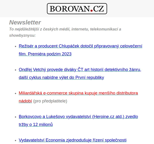 Aleš Borovan: E-commerce skupina kupuje distributora nádobí – červen 2023 | Nuslet.cz