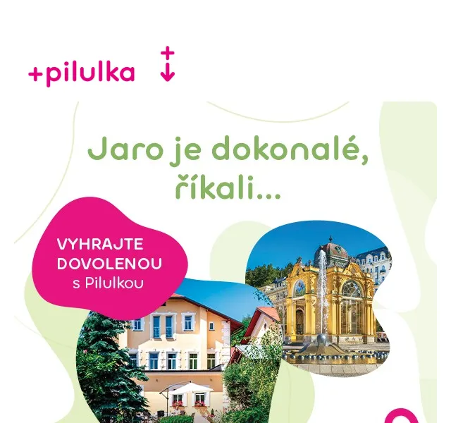 Pilulka.cz: Jarní soutěž o wellness dovolenou a slevy až 14 % – červenec 2026 | Nuslet.cz