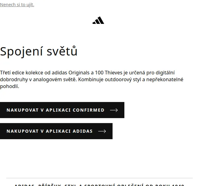 adidas: Kolekce Originals x 100 Thieves – červenec 2026 | Nuslet.cz