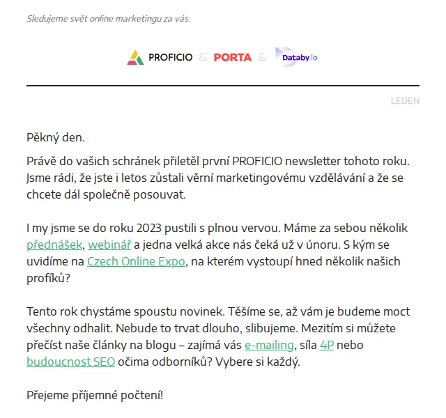 PROFICIO tým: marketingové novinky a SEO tipy – červen 2026 | Nuslet.cz