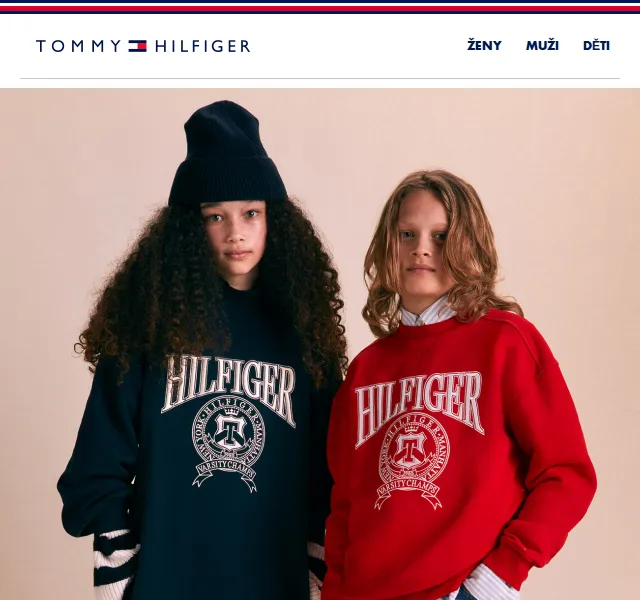 Tommy Hilfiger: Preppy styl pro děti – červen 2026 | Nuslet.cz