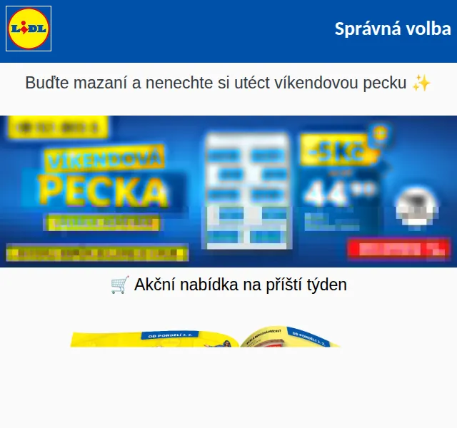 Lidl: Máslo za 44,90 Kč, LIVARNO a CRIVIT – červenec 2026 | Nuslet.cz