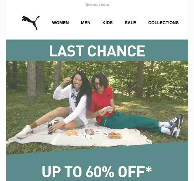 PUMA: Last Call sleva až 60 % – červen 2026 | Nuslet.cz