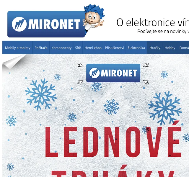 Mironet: povánoční a lednová nabídka – leden 2026 | Nuslet.cz